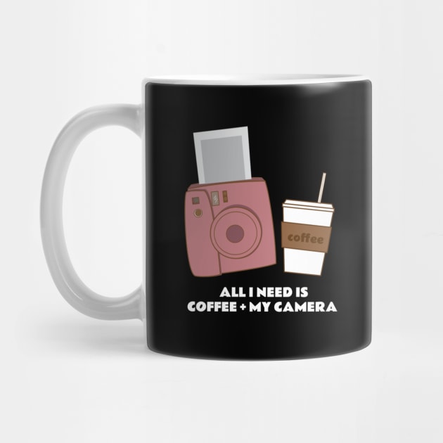 all I need is coffee and my camera by EhO